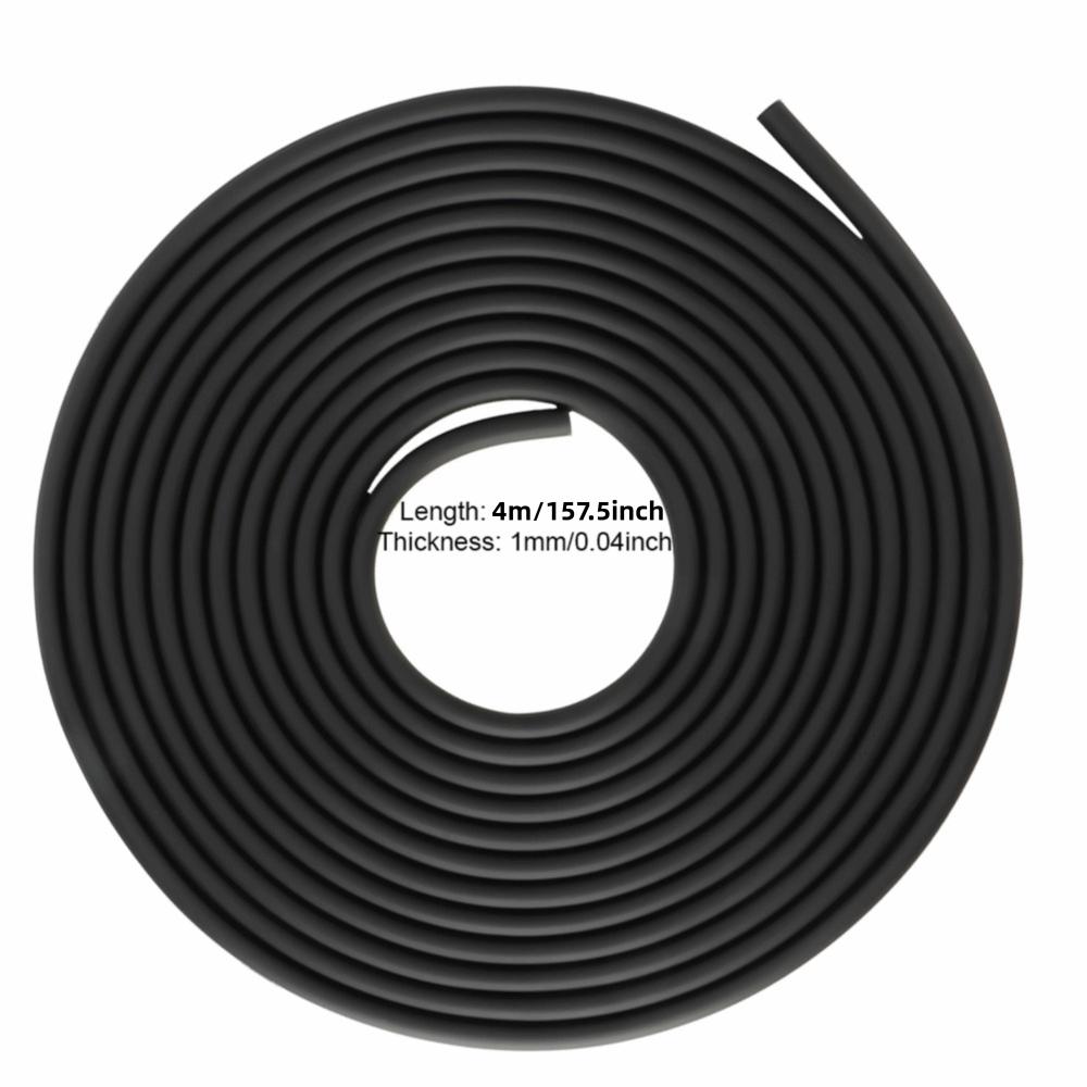 Soft Silicone Aquarium Oxygen Hose Black Oxygen Hose Durable Aquarium Air Pump Tube  Oxygen Supply
