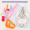 3D Organ Apron,  Anatomy Apron Human Body Organs Awareness Educational Toy for Home Preschool Teaching Aid