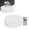 Still Turntable 15cm Remote Control Speed Electric Rotating Turntable Display Stand Photography Video Shooting Props