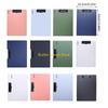 W89C Standard Size Flipping Clipboard Folder With Metal Clip File Organiser wth Writing Board For School Office 12.6x9.25In