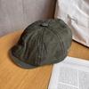 Color Solid Retro Minimalist Style Cotton Baseball Cap Sunshade Women Teens