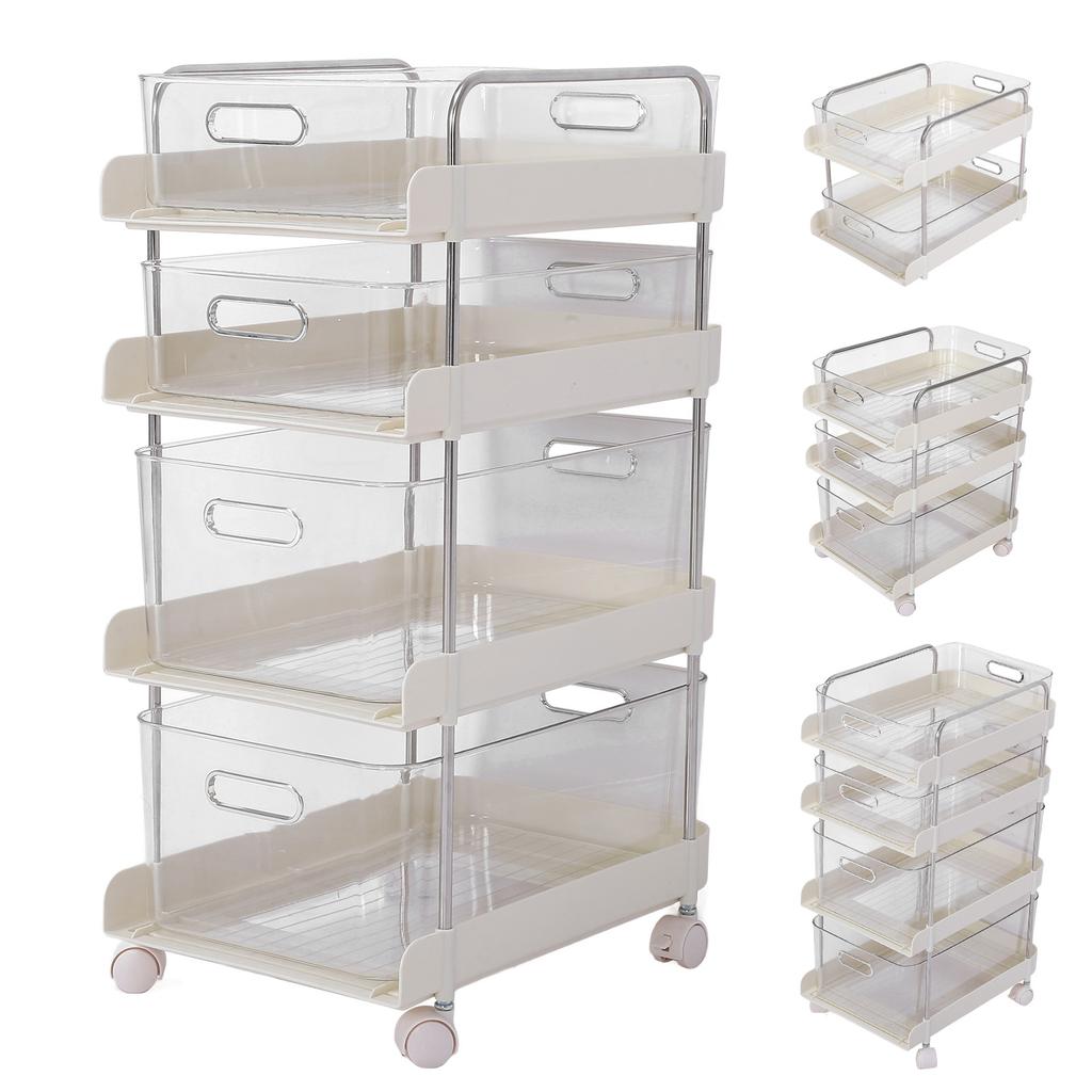 Regał magazynowy Organizer Wielofunkcyjny Stojak do ekspozycji kosmetyków przekąsek do Kuchni Be