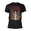 Cannibal Corpse Unisex Adult Acid Blood Skeleton T-Shirt