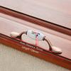 NAIERDI Antique Bronze Ceramic Cabinet Handles Zinc Alloy Drawer Knobs Wardrobe Door Handles Morning Glory European Handle