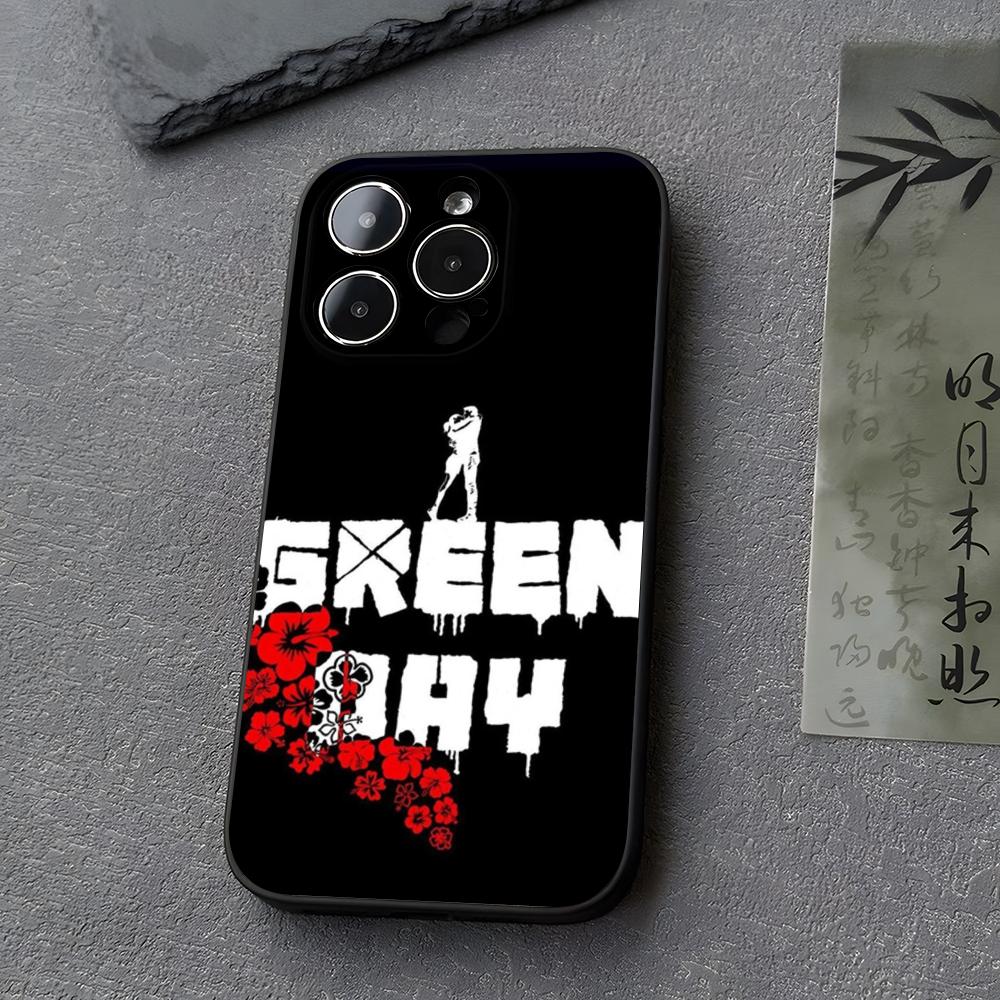 Band Green Day Phone Case Funda For Iphone 13 17 16 11 15ProMax 14 12 Pro Xs Max Mini Xr X 7 8 6 6s Plus Covers