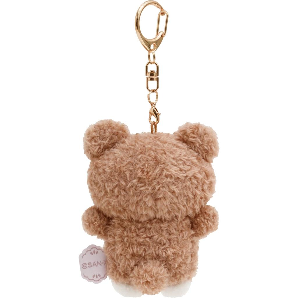 San-X Sugar Cocomoo Hängendes Plüschtier Keksbären (Kakao) MO64801 Größe: H9 x B7 x T4cm