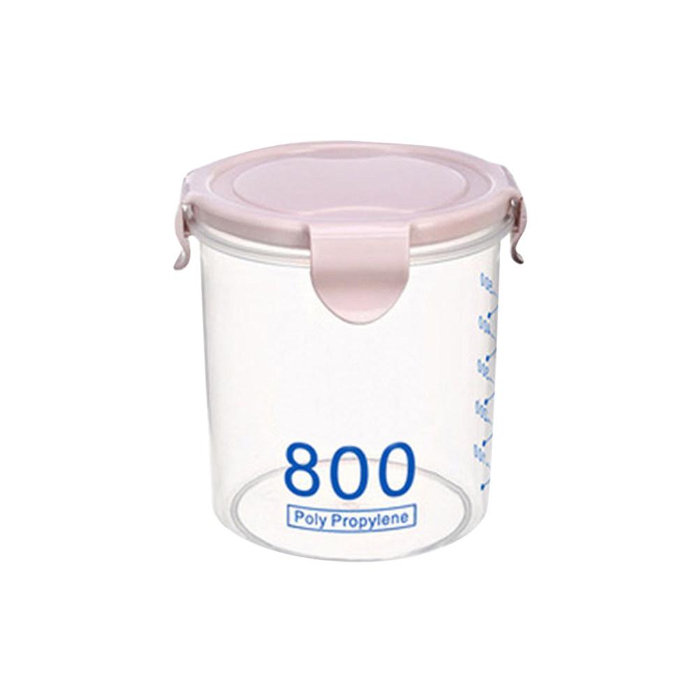 

Leakproof Waterproof Square Food Storage Containers with Side Locking Lids Ideal for Dry Food Cereal Coffee Snacks Dishwasher