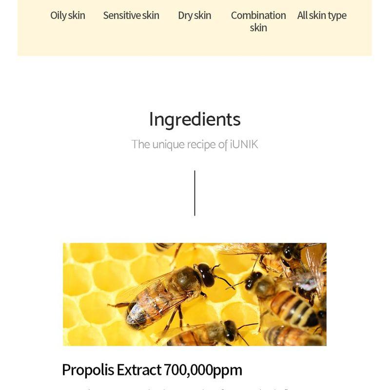 IUNIK Propolis Vitamin Synergy Serum Bundle Set