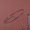 Fashion Metal Hat Display Stand Baseball Cap Rack with 5 Round Standing Hooks Stable Base Hat Storage Display Holder