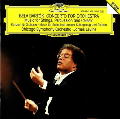 CD BARTOK, LEVINE; CSO - Concerto for Orchestra 4297472 Deutsche Grammo 1991 Duitsland Klassiek Gebruikt