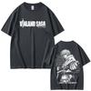 Anime Vinland Saga Thorfinn Tshirt Unisex Unisex 90s Vintage Unisexga Oversized Tshirts Male High Quality Cotton Short Sleeve T Shirt