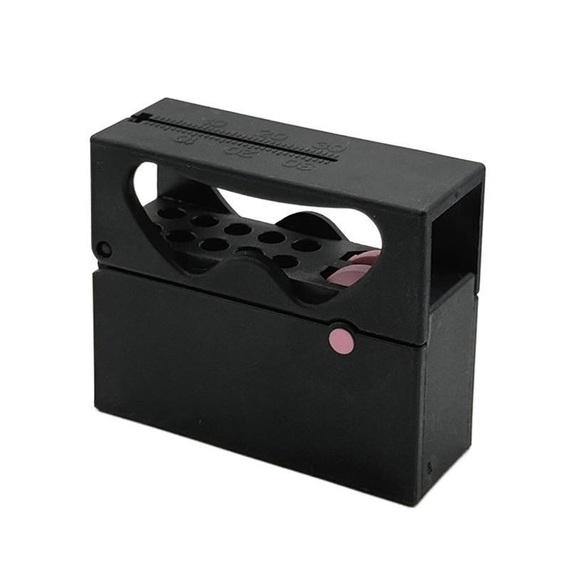 

Dental Autoclave Endo Box Plastic Root Canal File Holder Dispenser Organizer Measuring Ruler Box Dentistry Organizer чёрный