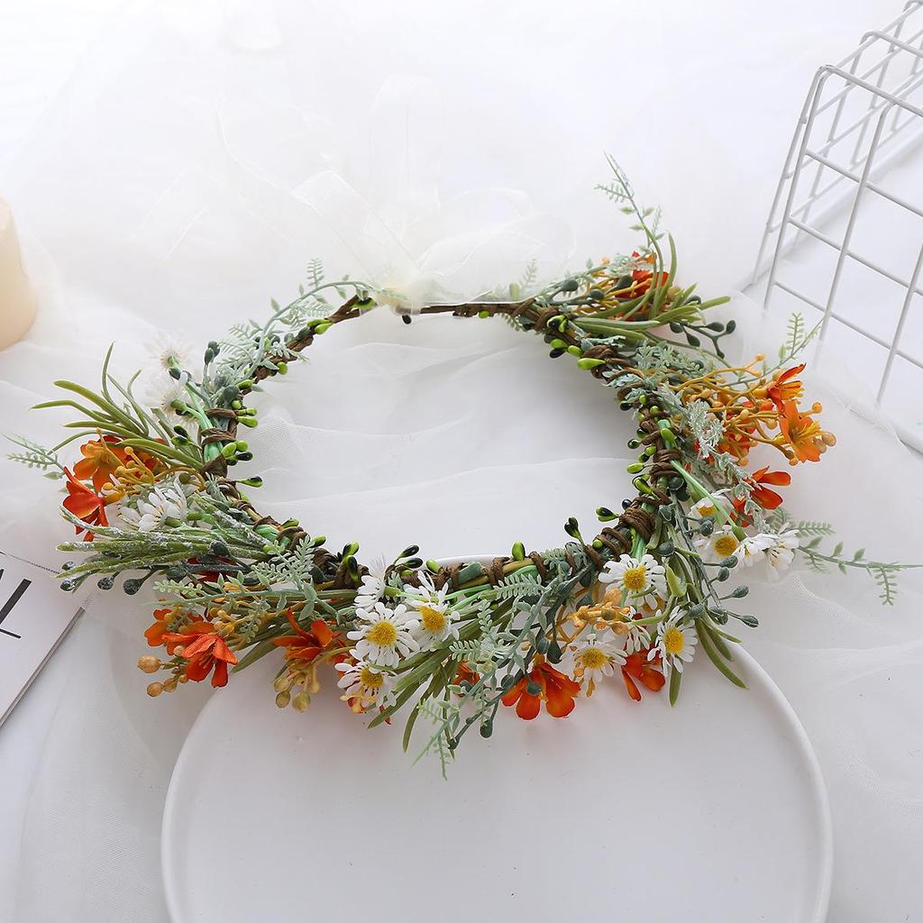 2023 Mori-Style Women's Floral Headband Hair Accessory