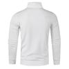 Men's Semi Cardigan Autumn Korean Loose Casual Pullover Jacket Long Sleeved Thin Velvet Sweater