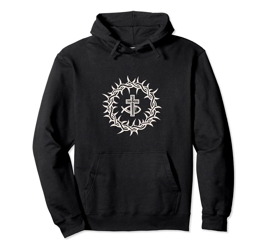 Crown of Thorns Jesus Christ Christian Catholic Prayer Parka