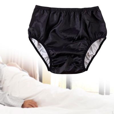 Adult Cloth Diaper Soft Incontinence Elastic Waist Care Protection Pants Anti Side for Woman