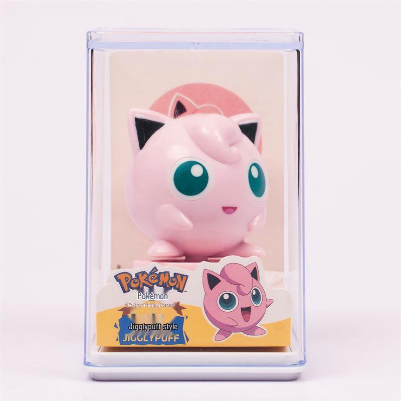 Genuine Pokémon Stamp Figurine Blind Box: Pikachu, Slowpoke, Psyduck Gift