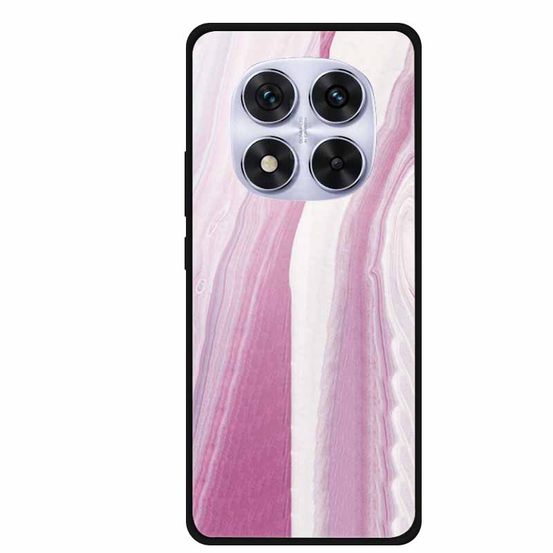 Tempered Glass Case For Xiaomi Redmi Note 14 Pro 5G Back Cover PC Hard Shockproof Cases Beer Marble Texture Cool Fashion Funda