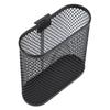 Wall Mounted Pen Holder Desk Rack Mesh Pencil Marker Organizer with Metal Hook for Office