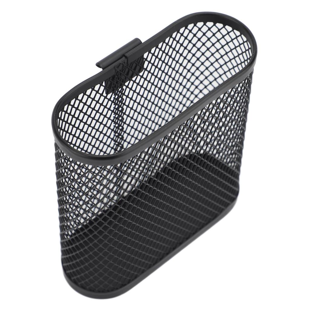 Wall Mounted Pen Holder Desk Rack Mesh Pencil Marker Organizer with Metal Hook for Office
