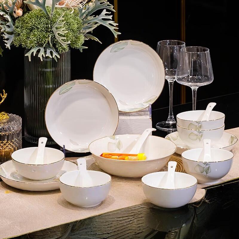Bo Yi Duo 24-Piece Jingdezhen Ceramic Dinnerware Set