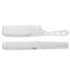 2pcs Set Hair Comb Space Aluminum Stainless Steel Anti Static Sparse Haircut Comb Beauty Tool
