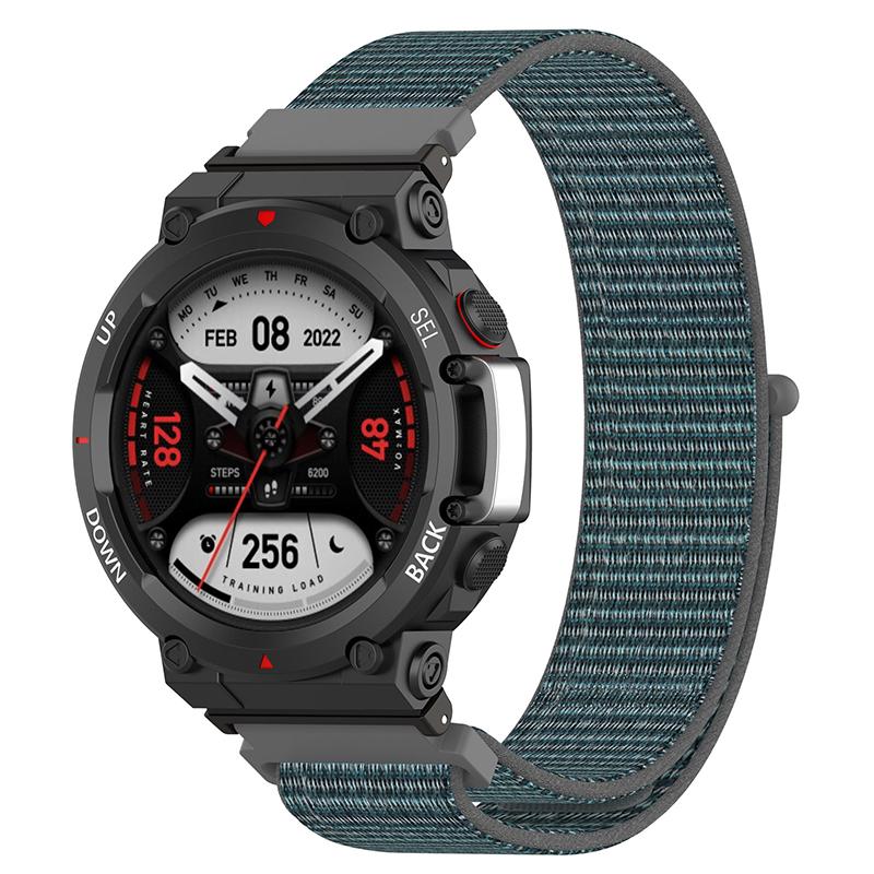 For Huami Amazfit T-Rex 2 Loop Sport Watch Strap Nylon Breathable Replacement Fastening Watchband,Standard Size
