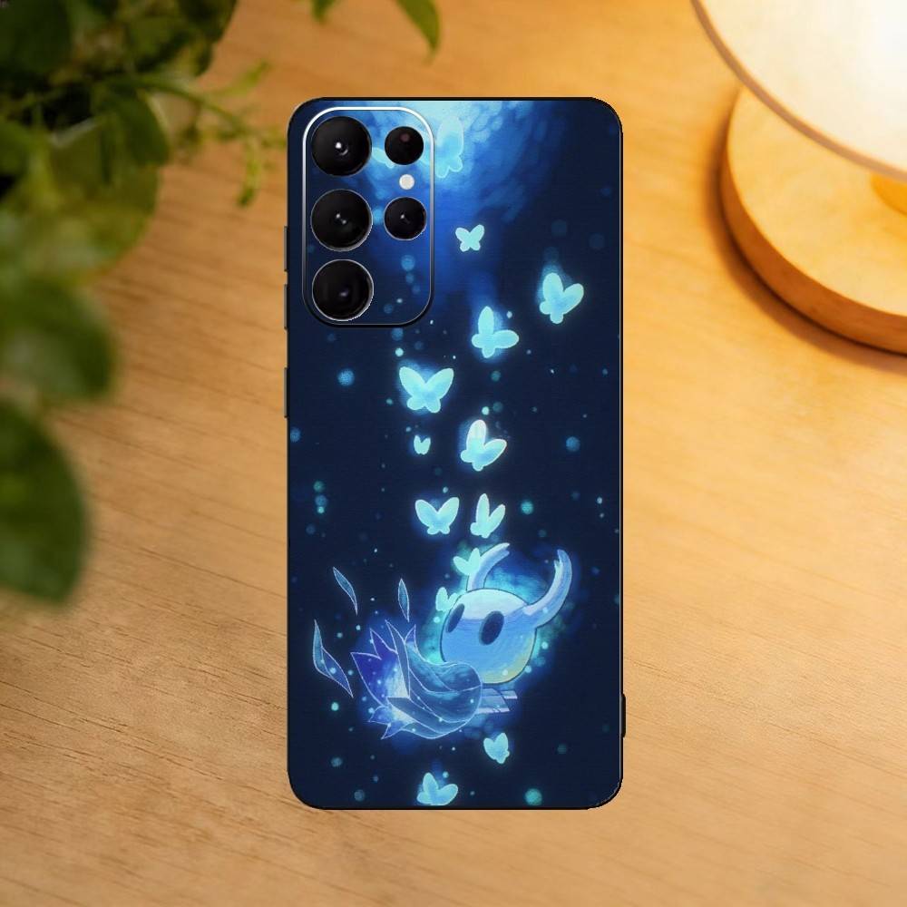 

Game H-Hollow K-Knight Phone Case For Samsung S25,S24,S21,S22,S23,S30,Ultra,S20,Plus,Fe,Lite Black Shell Samsung S23plus5G