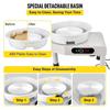 350W LCD Touch Screen Clay Wheel Electric DIY Clay Sculpting Tools With Foot Pedal 9.8" /25 cm Pottery Wheel Ceramic Forming Machine