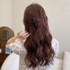Pente para Cabelo com Corda Elástica Antiderrapante Resistente Estável Apertado Leve Prendedor para Coque de Cabelo de Adulto Mulheres Acessórios para Cabelo