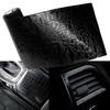 DIY Car Interior Stickers Simulated Wood Grain Crocodile Pattern Film Universal Multi-size Car Decorative Film Auto Accessories