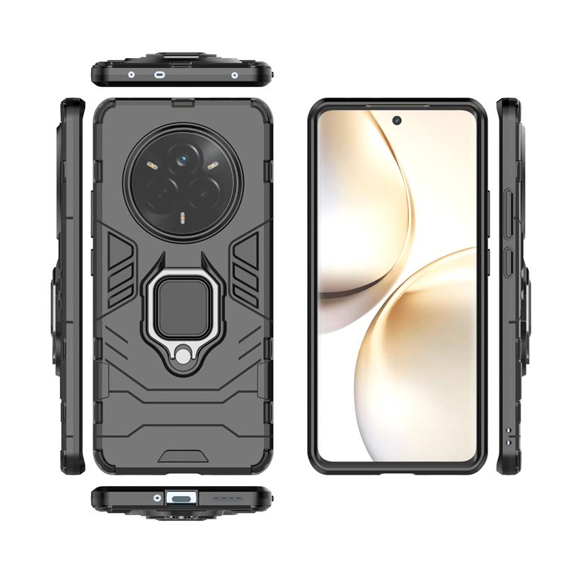 For Realme 14 Pro Plus Case Cover OPPO Realme 14 Pro Plus Capas Shockproof Bumper Ring Magnetic Holder Fundas Realme 14 Pro Plus