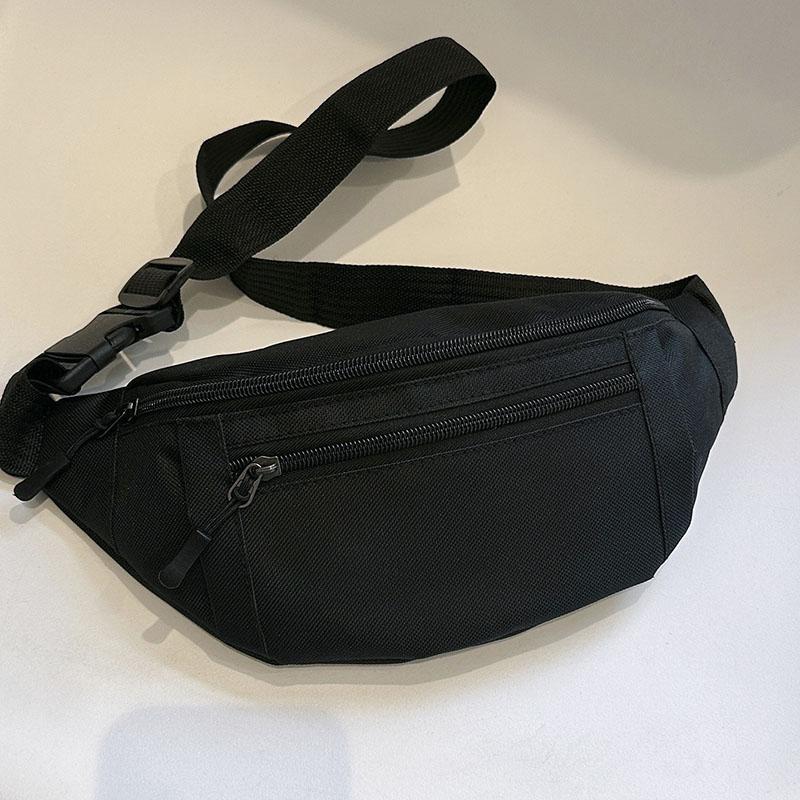 

Fanny Pack Sports Festival Workout Traveling Running Large Crossbody Casual Hands-Free Wallets Waist Pack Phe Bag чёрный