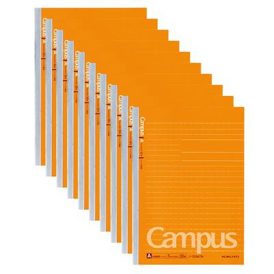 KOKUYO Notizbuch Campus Note Dotted Liniert A5 30 Blatt 10 Bücher Set A-liniert No-103ATNX10