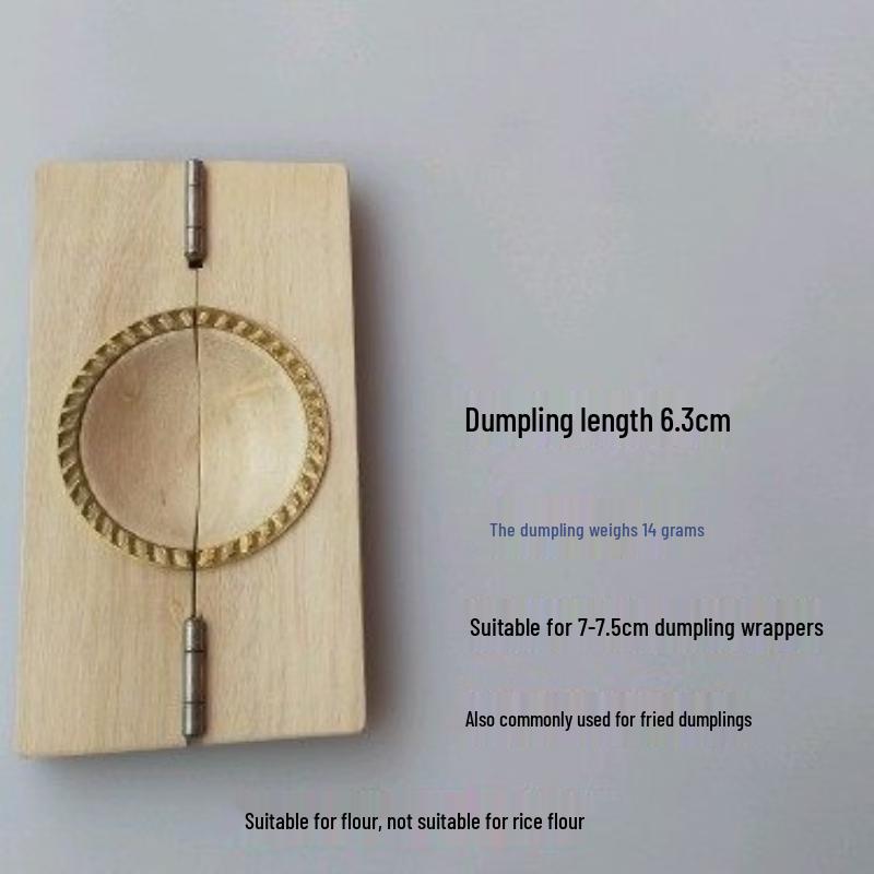 Wooden & Plastic Brass Tooth Pastry Mold