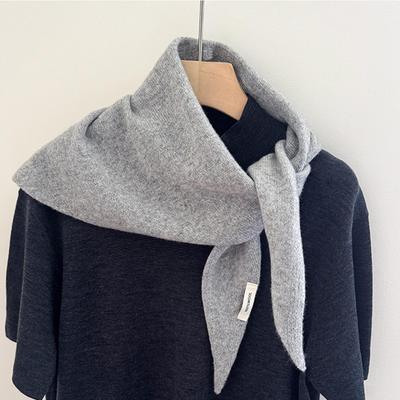 Triangle Scarf Warm Wrap Winter Shawl Soft Wool Blend Fashion Scarves for Women Ladies Casual Outdoor Fashion Accessories
