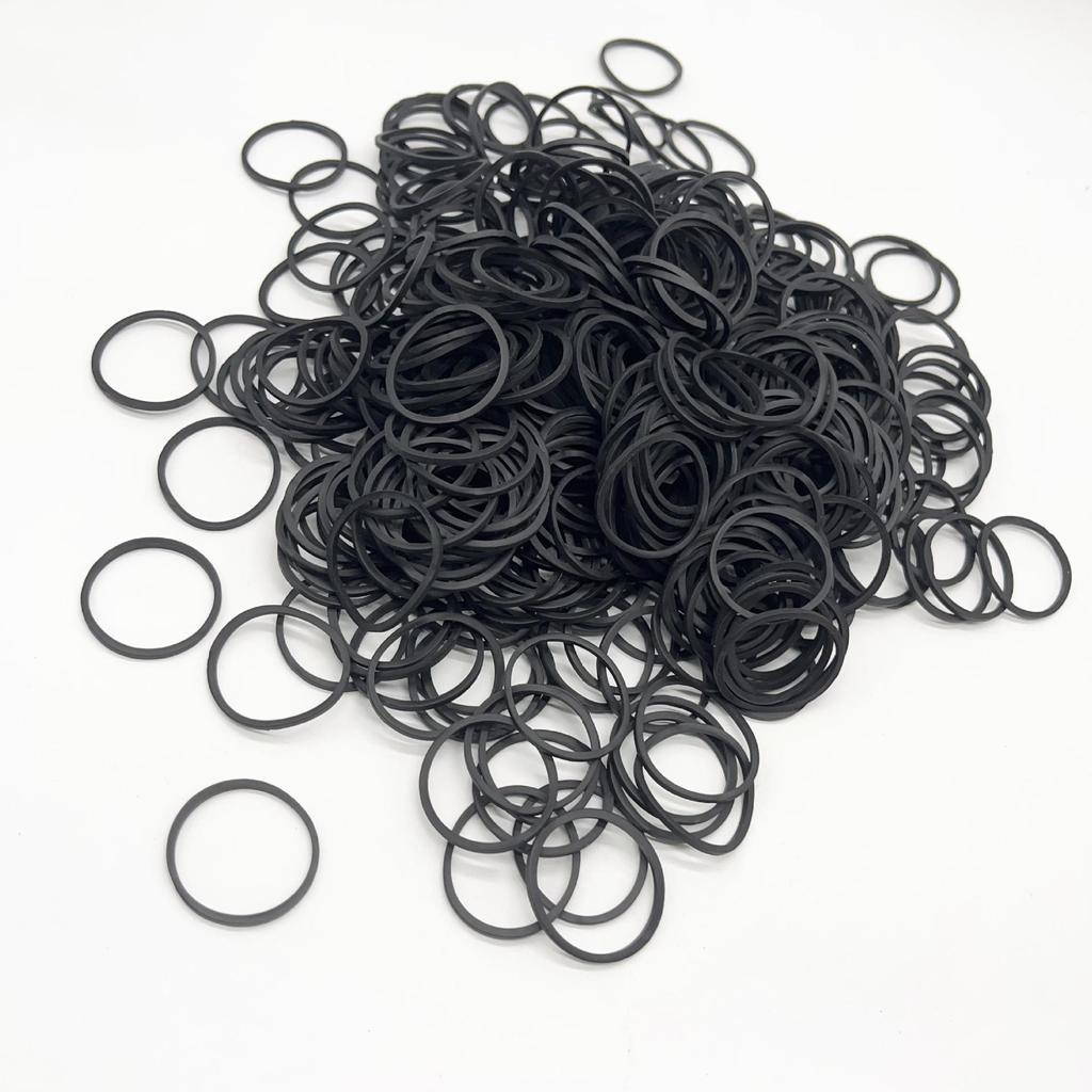 High Elasticity Disposable Children's Hair Ties - Large 1 Jin Pack, Durable and Break-resistant