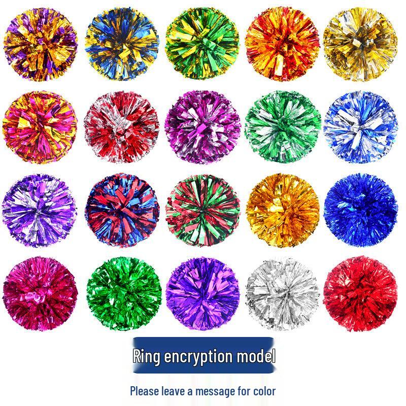 Large Pom-Poms Handheld Cheerleading and Dance Flowers