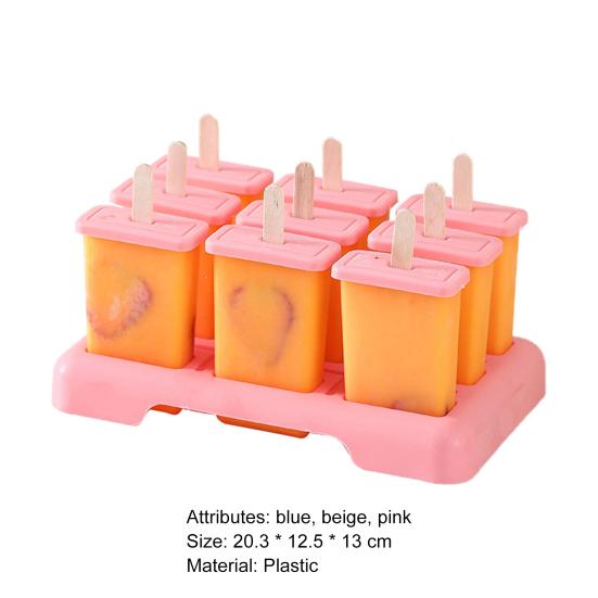 1 Set Ice Pop Maker Soft Thicken Long Lasting Chic Scratch Resistant Mold Party Supplies