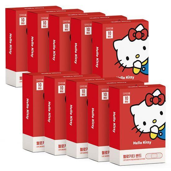 Sanrio Charaktere Hello Kitty Bänder (10 Blatt x 10 Stück)