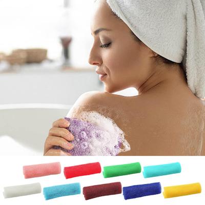 African Net Sponges 80cm African Exfoliating Body Net Scrubbing Wash Net Washcloth Long Bathing Sponge Net Shower