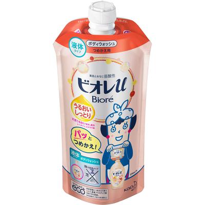 Biore U Biore U Moisturizing Refill 340mL General Purpose (Biore II) Body Soap Apply an Appropriate Amount To a Damp Towel or Sponge, Lather and W