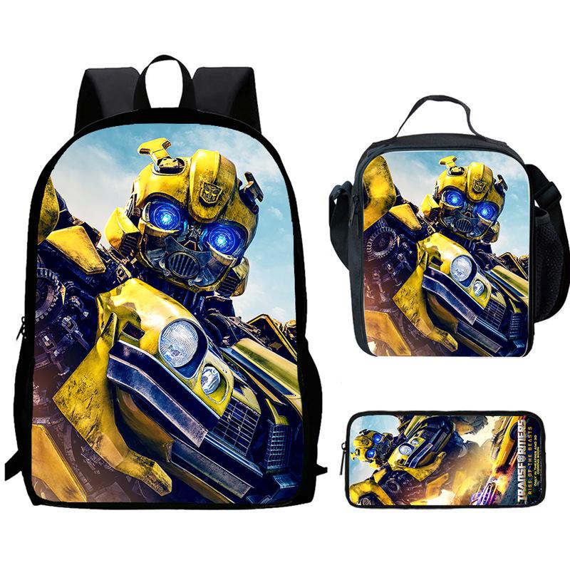 Transformers, Bumblebee Bag High Definition Multi-Function Oxford Lightweight Backpack