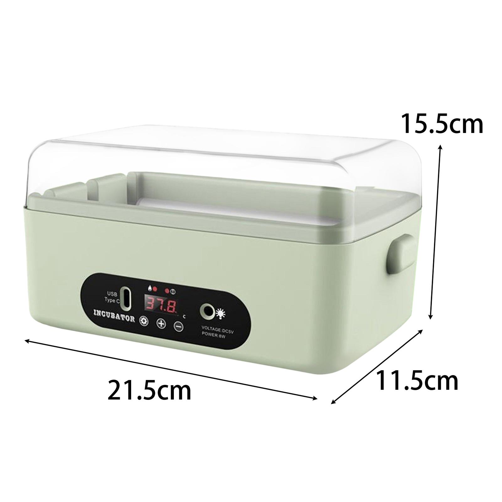 

Инкубатор для куриных яиц, бесшумный инкубатор, машина для контроля температуры, ферма для попугаев, гусей, 5 автоматических поворотов зелёный