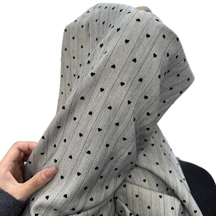 Women's Summer 2025 Khaki Polka Dot Wide-Leg Trousers