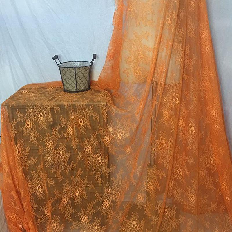 3 Meters Eyelash Lace Trim, Sewing Colorful Eyelash Lace Fabric Floral Mesh Underwear Lingerie Fabric, Wide 150cm