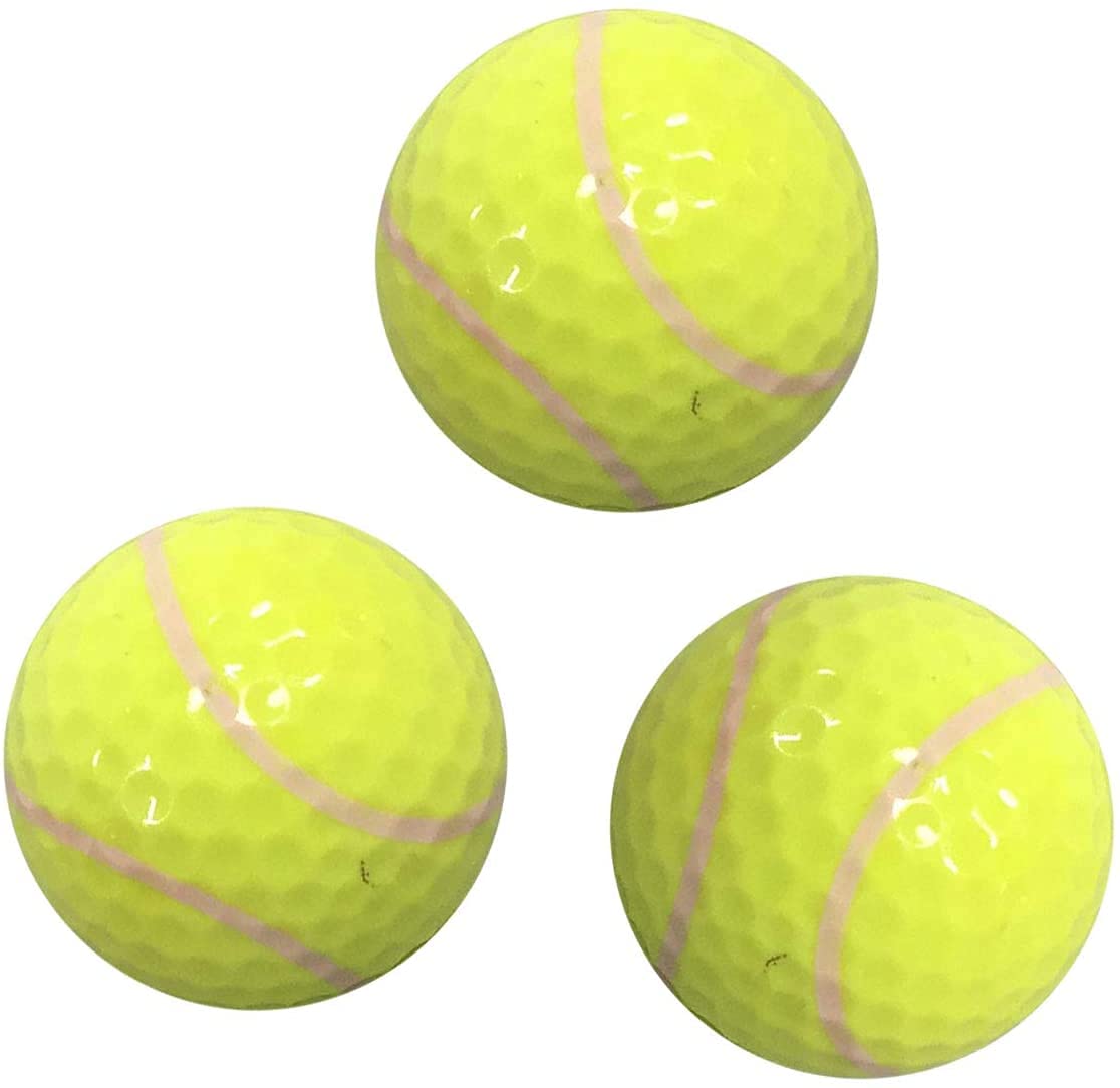 

KIND CUBE Interesting Golf Ball Tennis Ball Pattern Set of 3