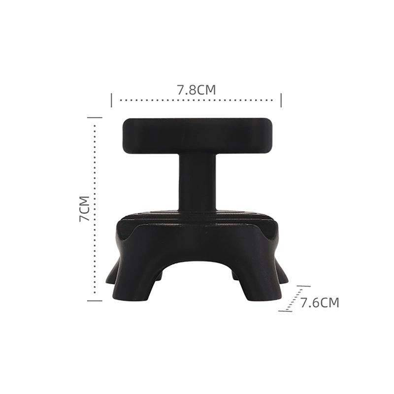 

1Pc Dopamine Color Creative Stool Phone Stand, Desktop Office Desk Fun Decor, Tablet Support Holder, Photo Frame Stand A6