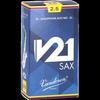 Vandoren V21 Reeds for Alto Saxophone 2.5 – Box of 10