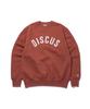 DISCUS ATHLETIC Brushed Regular Fit Arch Sweatshirt Brick Red